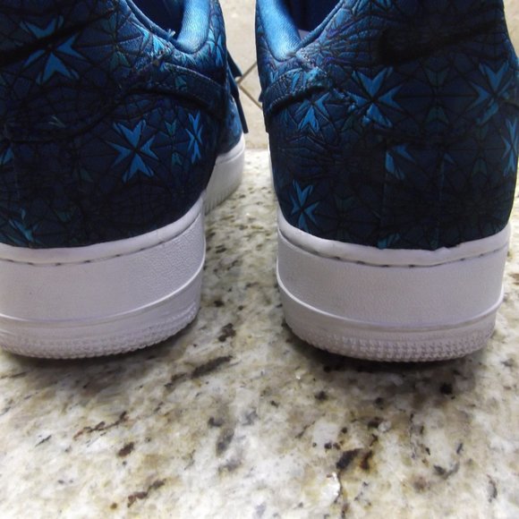 nike air force 1's stained glass green abyss size 12 - Picture 7 of 15